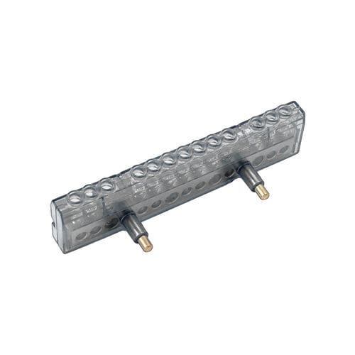 Binario elettrificato in acciaio galvanizzato - DDB-1B125 - Lettel - in rame / compatto / per distribuzione