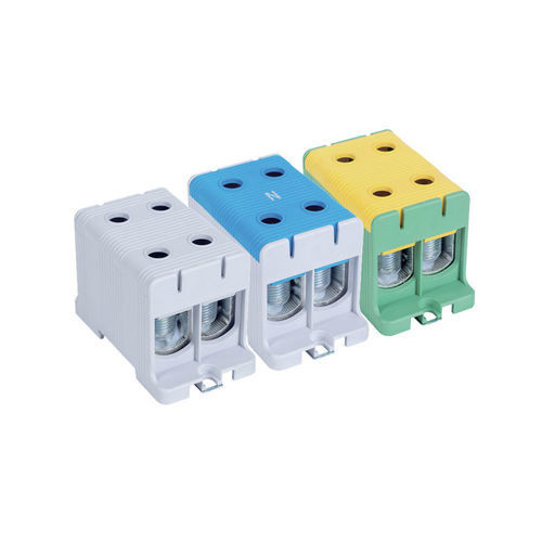 Morsetto componibile da montare su pannello - DTB-2E150x series - Lettel - su guida DIN / con connessione a vite / IEC