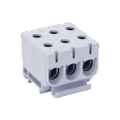 Morsetto componibile su guida DIN - DTB-X3E35 - Lettel - da montare su pannello / con connessione a vite / isolato