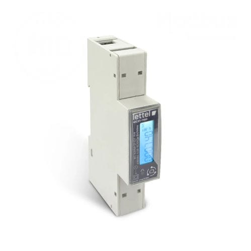 Contatore di energia elettrica monofase - MCX1-11X series - Lettel - su guida DIN / residenziale / multitariffa