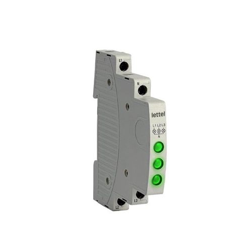 Indicatore luminoso LED - SVM3-GGG-230  - Lettel - montato su pannello / di tensione trifase