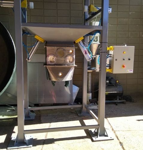Svuota big-bag per sfuso - Superbio Italy - a vibrazione / con glove box / industriale