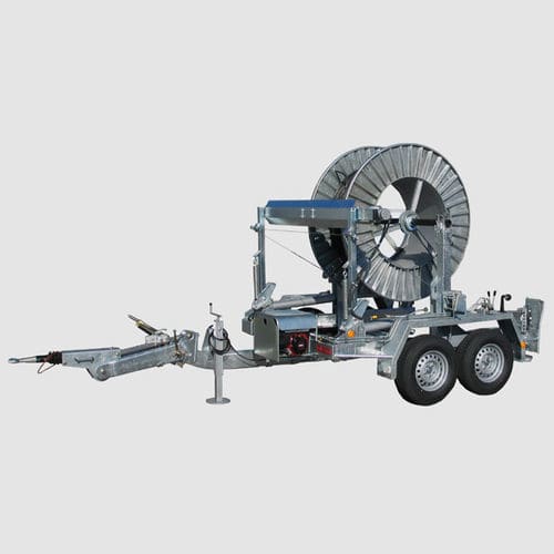 Rimorchio porta tamburi - KVT 2,7/80A - Vetter GmbH Kabelverlegetechnik - a tamburo / per avvolgicavo / tandem