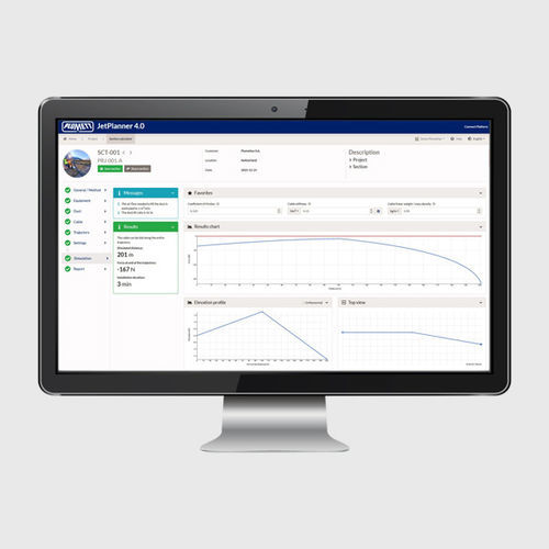 Pacchetto di software di gestione progetti - JETPLANNER&trade; 4.0 - Vetter GmbH Kabelverlegetechnik - di analisi / di visualizzazione / per reportistica