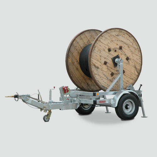 Rimorchio porta tamburi - KVS 1000/80H - Vetter GmbH Kabelverlegetechnik - per attrezzatura industriale / tandem