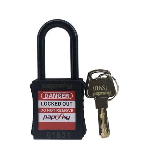 Lucchetto di blocco - PS-LOTO-PPNR-38 - Paprsky Energy - di sicurezza