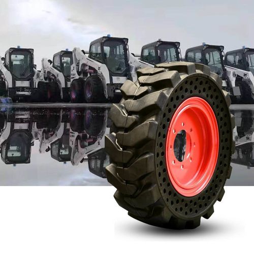 Pneumatico industriale - 10-16.5 ( 31&times;10-16 ) - Geelanter Solid Tires Co., Ltd., - per minipala / 16" / a cerchiatura piena