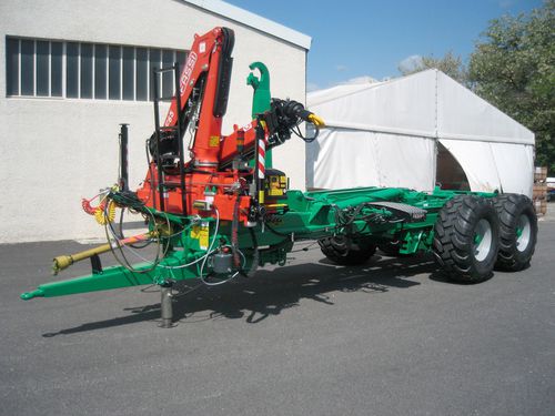 Rimorchio per contenitore - AC 140 - Deves - per cisterna / per alimentazione / tandem