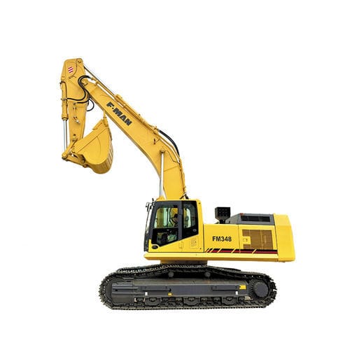 Escavatore di grandi dimensioni - FM348 - Xuzhou FMAN Construction Machinery Manufacture Co., Ltd. - cingolato / diesel / per miniere e cave