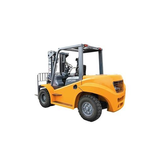 Carrello elevatore con motore diesel - CPCD50 - Xuzhou FMAN Construction Machinery Manufacture Co., Ltd. - con conducente seduto / per uso esterno / per magazzino