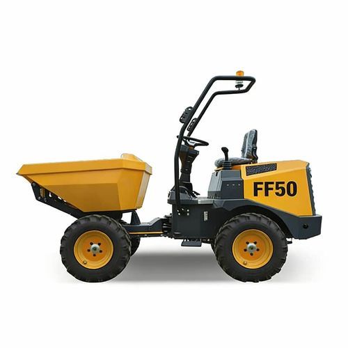 Dumper su ruote - FF50 - Xuzhou FMAN Construction Machinery Manufacture Co., Ltd. - con motore diesel / a scarico posteriore / compatto