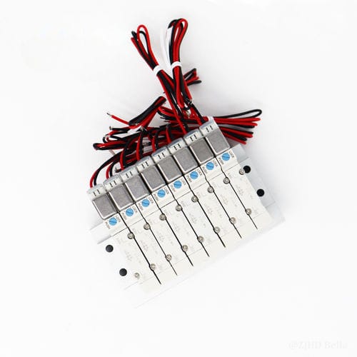 Blocco elettrovalvola a comando assistito - SY3000 - ZJHD Automation Technology Co., Ltd. - a 5 vie / per aria compressa / compatto
