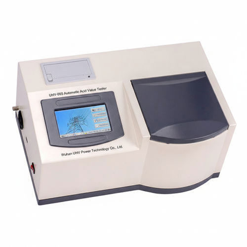 Apparecchio per prove di acidità - UHV-665 - Wuhan UHV Power Technology Co.,Ltd. - automatico / interamente automatico / per olio