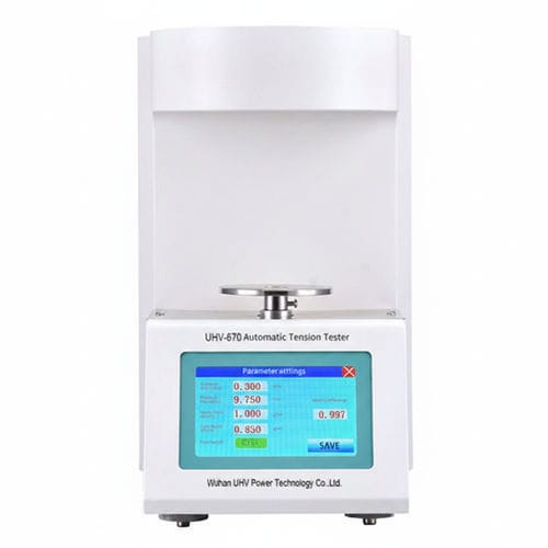 Tensiometro per la misura della tensione superficiale e interfacciale - UHV-670 - Wuhan UHV Power Technology Co.,Ltd. - per tensione interfacciale olio-acqua / con touch screen / automatico