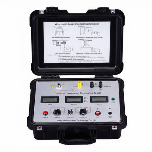 Dispositivo di misura della resistenza di isolamento portatile - GM-15kV - Wuhan UHV Power Technology Co.,Ltd.