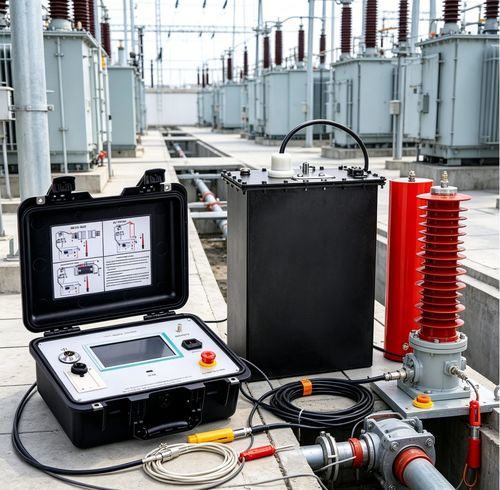 Strumento di misura della rigidità elettrica DC - VLF - Wuhan UHV Power Technology Co.,Ltd. - AC / portatile / ad alta tensione