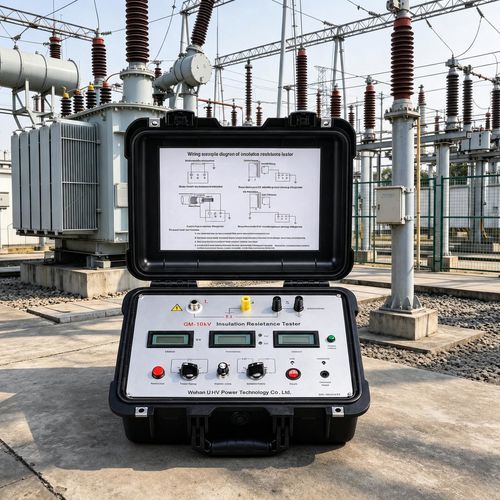 Dispositivo di misura della resistenza di isolamento - GM-10kV - Wuhan UHV Power Technology Co.,Ltd.