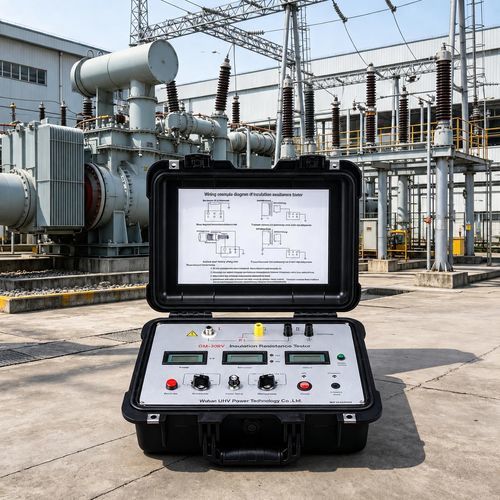 Dispositivo di misura della resistenza di isolamento portatile - GM series - Wuhan UHV Power Technology Co.,Ltd.