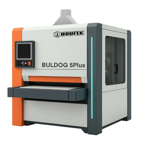 Levigatrice a larga banda - BULDOG 5Plus - Houfek a.s. - stazionaria / elettrica / per legno