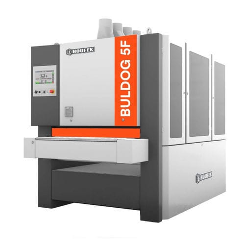 Levigatrice a larga banda - BULDOG 5F - Houfek a.s. - stazionaria / elettrica / per legno
