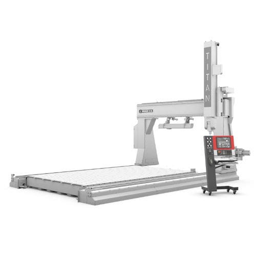 Centro di lavoro CNC 5 assi - TITAN - Houfek a.s. - verticale / per alluminio / per legno