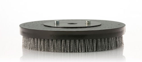 Spazzola circolare - CgS Abrasives - di trattamento superficiale / in nylon / al carburo di silicio