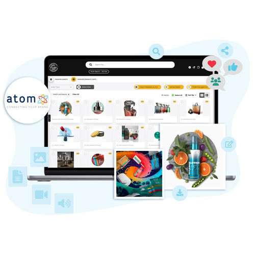 Software di condivisione - Atom DAM - miller graphics - di gestione dei documenti / di gestione di dati tecnici / gestione dei contenuti