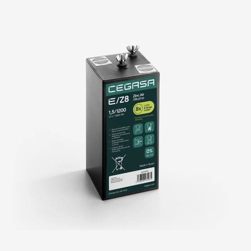 Batteria rettangolare - E/Z8 1,5/1200 - Cegasa Energía SLU - 1,5 V / industriale / per apparecchio di telecomunicazione