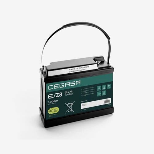 Batteria zinco-aria - E/Z8 1,5/3600 - Cegasa Energía SLU - rettangolare / 1,5 V / per illuminazione d'emergenza