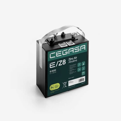 Batteria rettangolare - E/Z8 6/600 - Cegasa Energía SLU - 6 V / industriale / per apparecchio di telecomunicazione