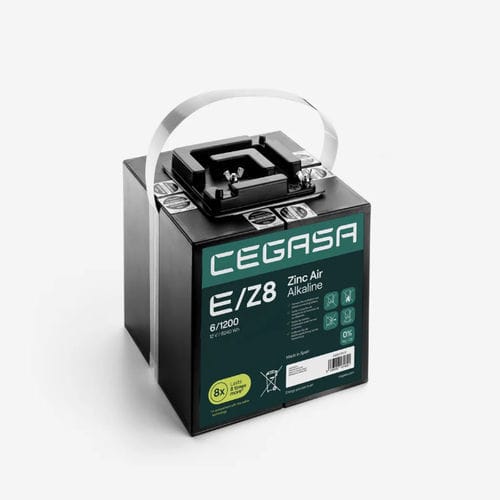 Batteria rettangolare - E/Z8 6/1200 - Cegasa Energía SLU - 6 V / industriale / per apparecchio di telecomunicazione