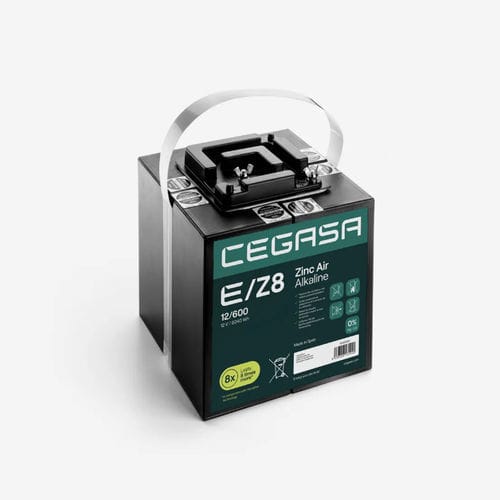 Batteria rettangolare - E/Z8 12/600 - Cegasa Energía SLU - 12 V / industriale / per apparecchio di telecomunicazione