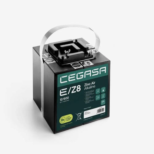Batteria rettangolare - E/Z8 12/600 - Cegasa Energía SLU - 12 V / industriale / per apparecchio di telecomunicazione