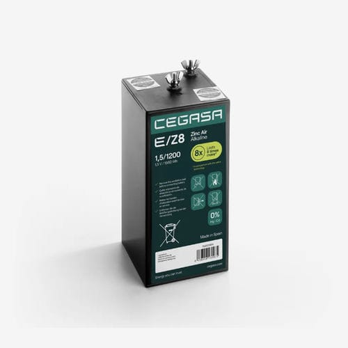 Batteria rettangolare - E/Z8 1,5/1200 - Cegasa Energía SLU - 1,5 V / industriale / per apparecchio di telecomunicazione