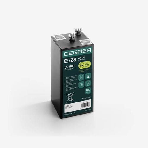 Batteria rettangolare - E/Z8 1,5/1200 - Cegasa Energía SLU - 1,5 V / industriale / per apparecchio di telecomunicazione