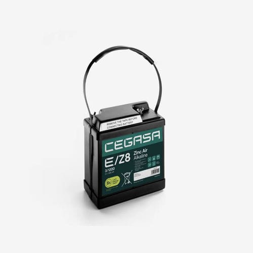 Batteria rettangolare - E/Z8 3/1200 - Cegasa Energía SLU - 3 V / industriale / per apparecchio di telecomunicazione
