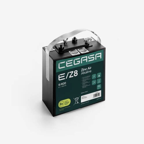 Batteria rettangolare - E/Z8 6/600 - Cegasa Energía SLU - 6 V / industriale / per apparecchio di telecomunicazione