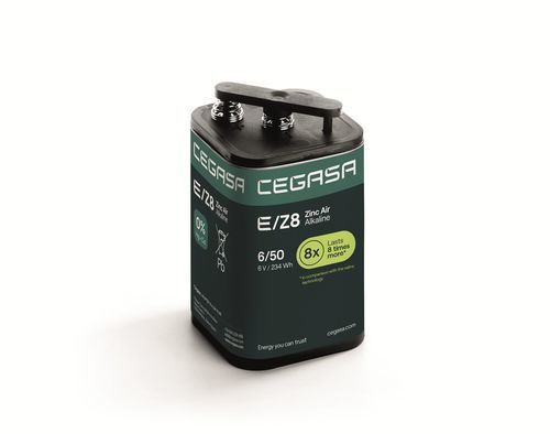 Batteria rettangolare - E/Z8 6/25 - Cegasa Energía SLU - 6 V / industriale / per apparecchio di telecomunicazione