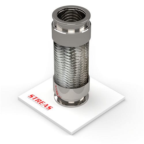 Assemblaggio di tubi flessibili industriale - FVP series - Streas srl - in acciaio / rinforzato