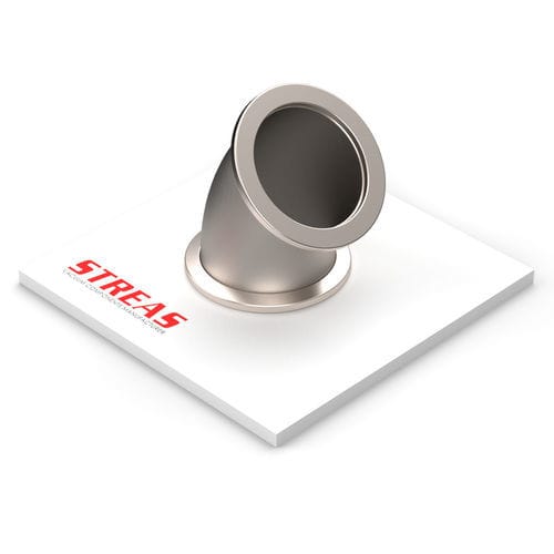 Tubazione a gomito in acciaio inossidabile - 45C10KF-4 - Streas srl - 45°