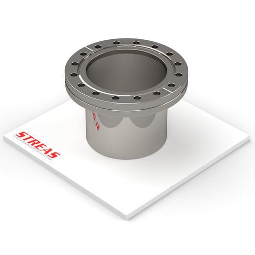 Flangia per tubi - FT series - Streas srl - in acciaio inossidabile / circolare / a saldare