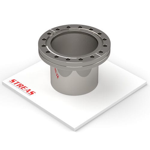 Flangia di bloccaggio meccanica - FT series - Streas srl - per tubi / in acciaio inossidabile