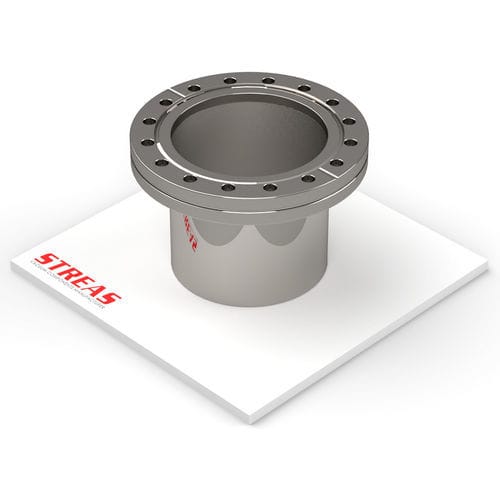 Flangia per tubi - FT series - Streas srl - in acciaio inossidabile / a saldare
