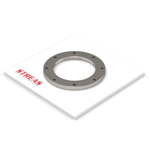 Flangia per saldatura di tubi - FS63ISOF-76-4 - Streas srl - per tubi / in acciaio inossidabile / perforata