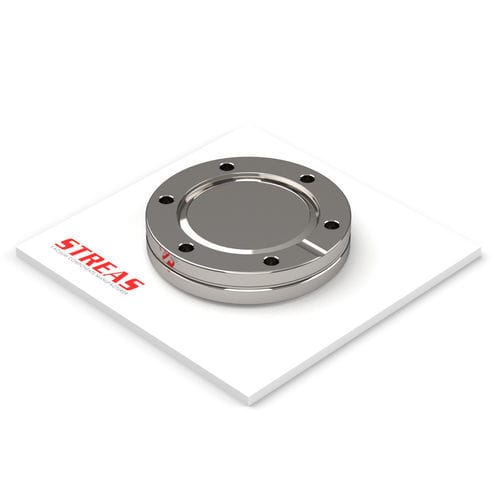 Flangia di otturazione - FC16CF-F-4 - Streas srl - per tubi / in acciaio inossidabile / cieca
