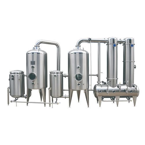 Evaporatore a fascio tubiero - SENBO FLUID CO., LTD. - sottovuoto / di processo / per concentrazione campione