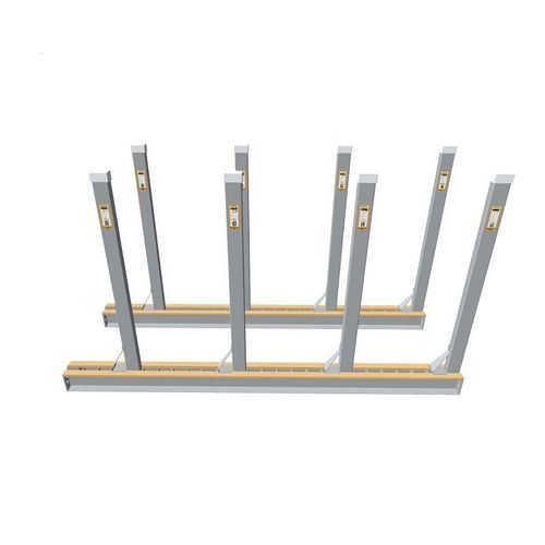 Rack per stoccaggio in acciaio - ABR01 - AARDWOLF INDUSTRIES LLC
