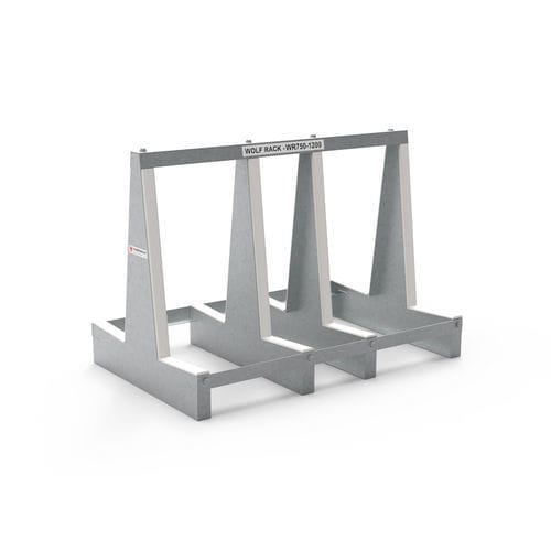Pallet di stoccaggio da trasporto - WR750-1200 - AARDWOLF INDUSTRIES LLC - per lamiera / con candele