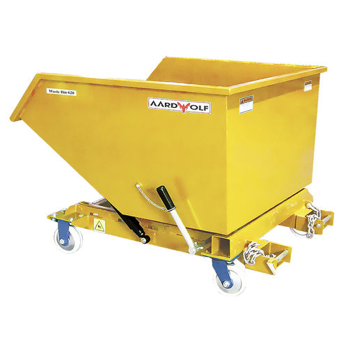 Contenitore per rifiuti in acciaio - WB620PC - AARDWOLF INDUSTRIES LLC - auto-basculanti / per carrello elevatore