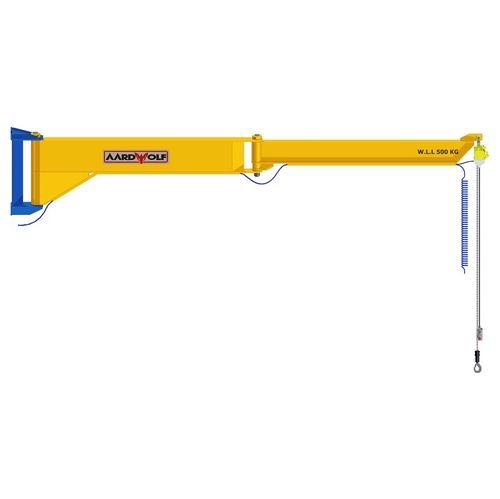 Gru a bandiera a muro - AJCAWM - AARDWOLF INDUSTRIES LLC - 360° / 270° / con comando elettrico
